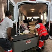 Cinco voluntarios de Palencia se suman al equipo de Cruz Roja desplegado por la DANA