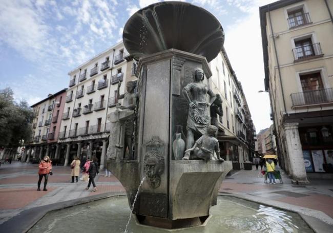 La Fuente Dorada de Valladolid.