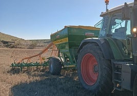 Las labores agrarias no paran en esta época el año.