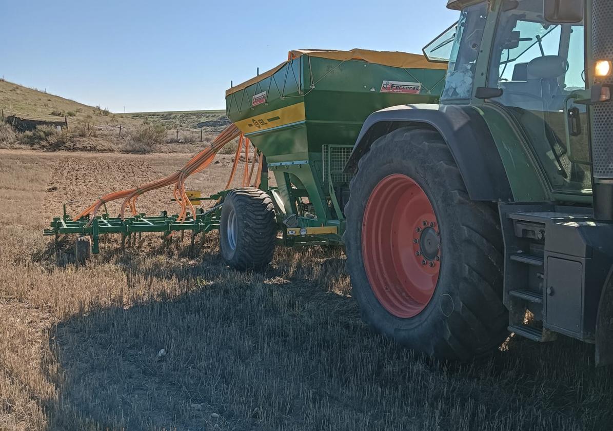 Las labores agrarias no paran en esta época el año.