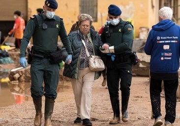 Nueve guardias civiles de Segovia se desplazan a la zona castigada por la DANA