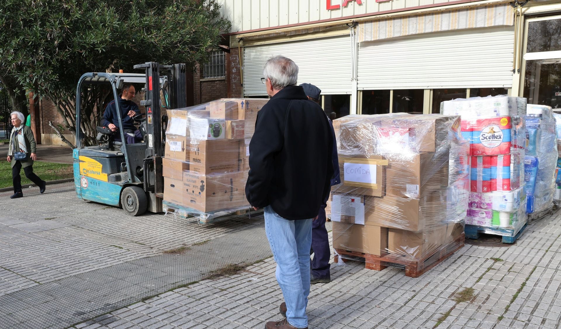 La solidaridad palentina se desborda en La Ensenada