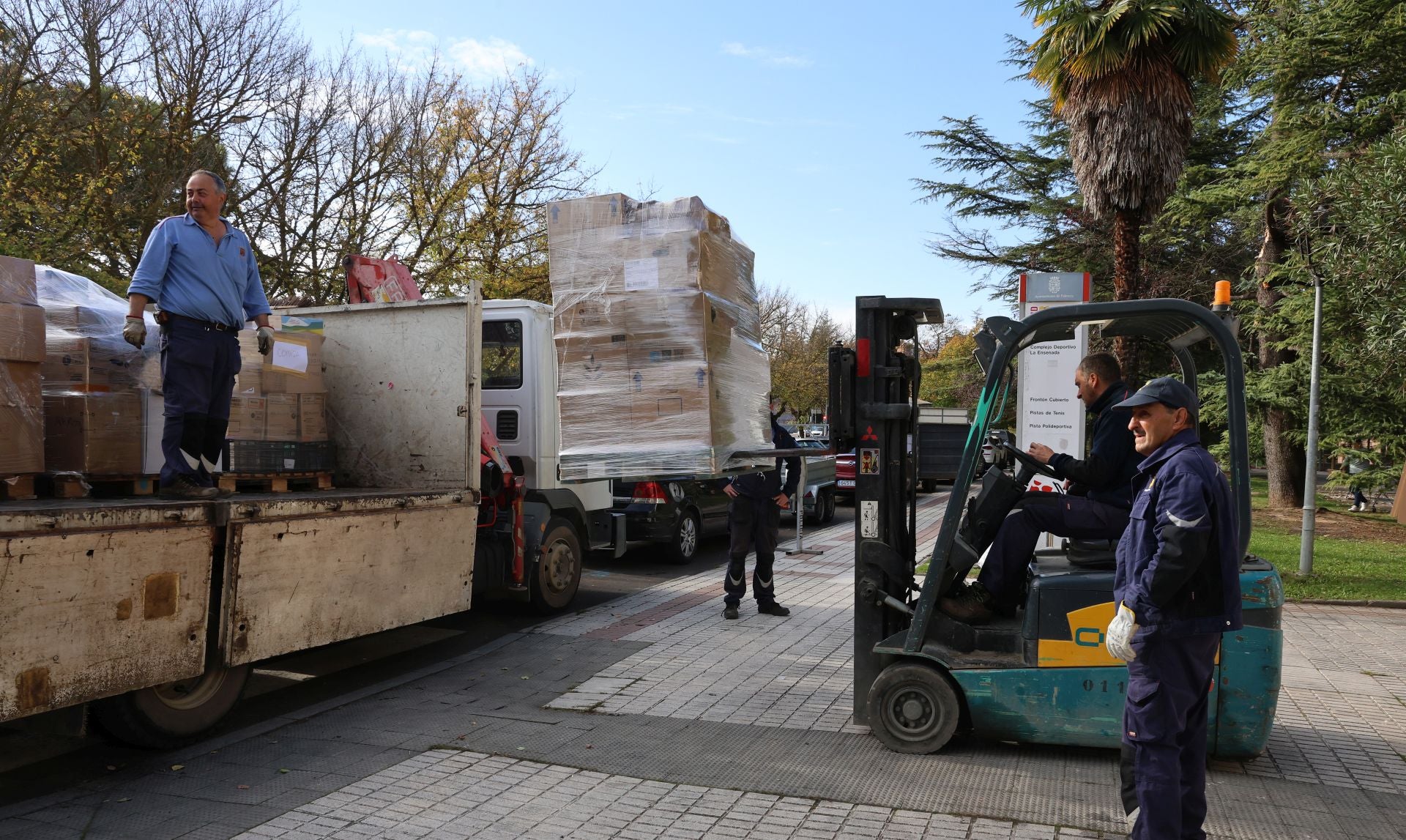 La solidaridad palentina se desborda en La Ensenada