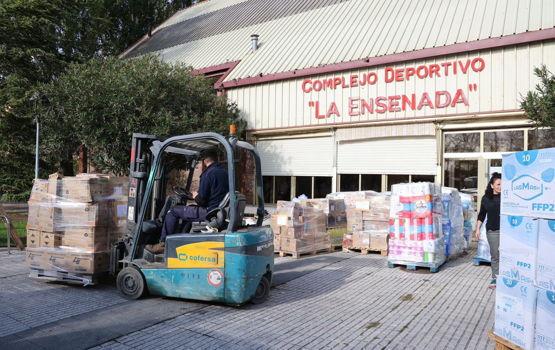 La solidaridad palentina se desborda en La Ensenada