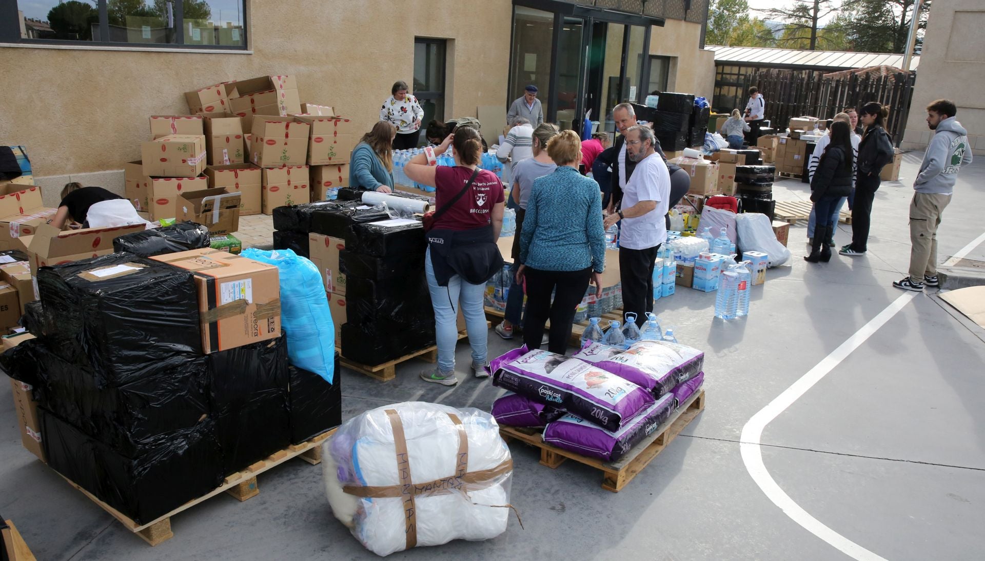 Segovia rebosa solidaridad con Valencia