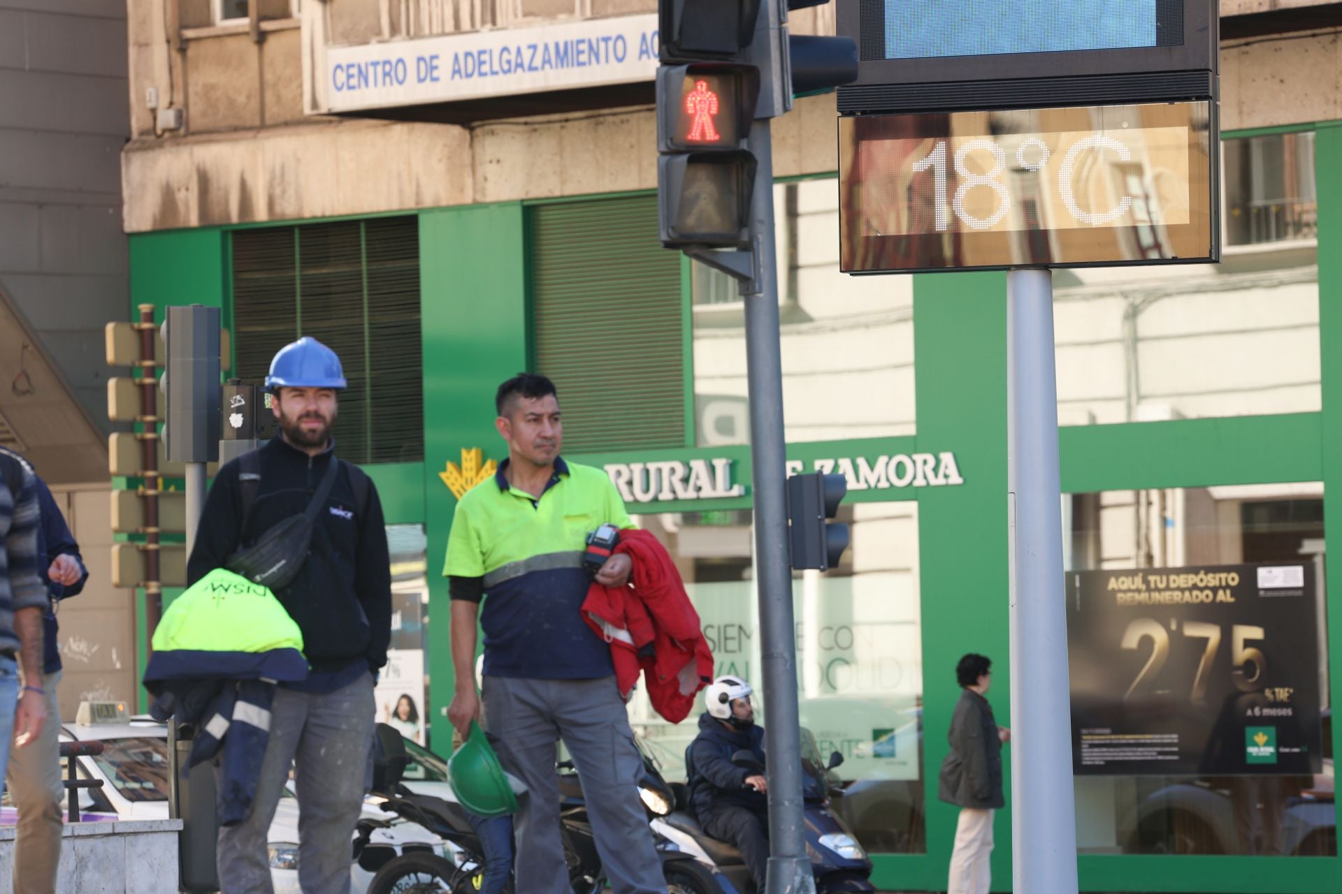 La AEMET registra unos valores seis grados por encima de la media en noviembre