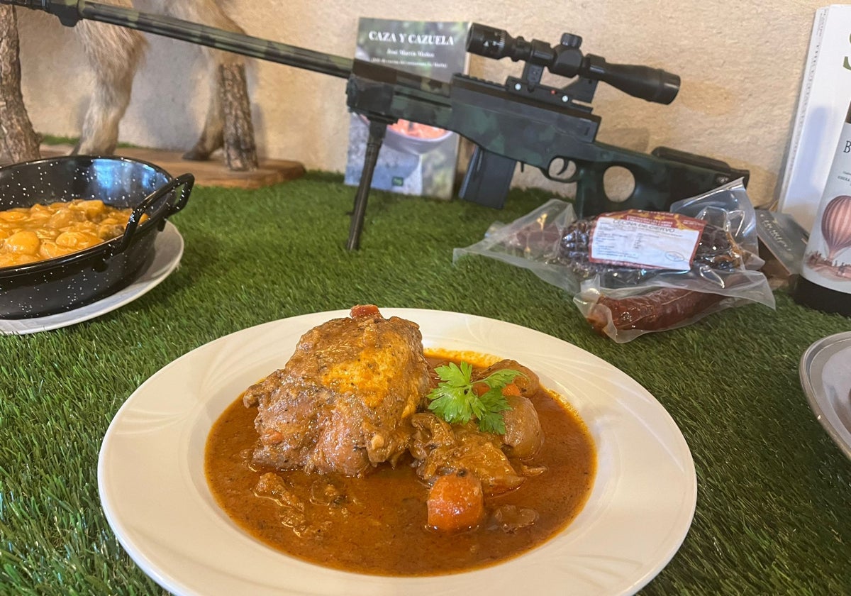 Uno de los platos que se pueden degustar en las jornadas gastronómicas de la caza