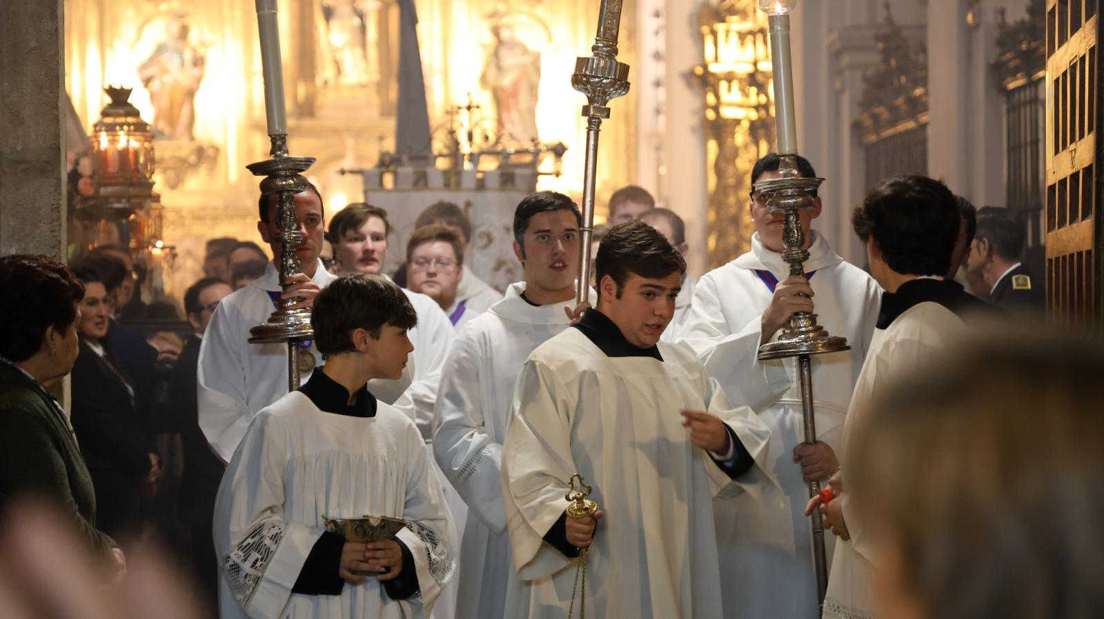 La reapertura de la Iglesia de El Rosarillo, en imágenes