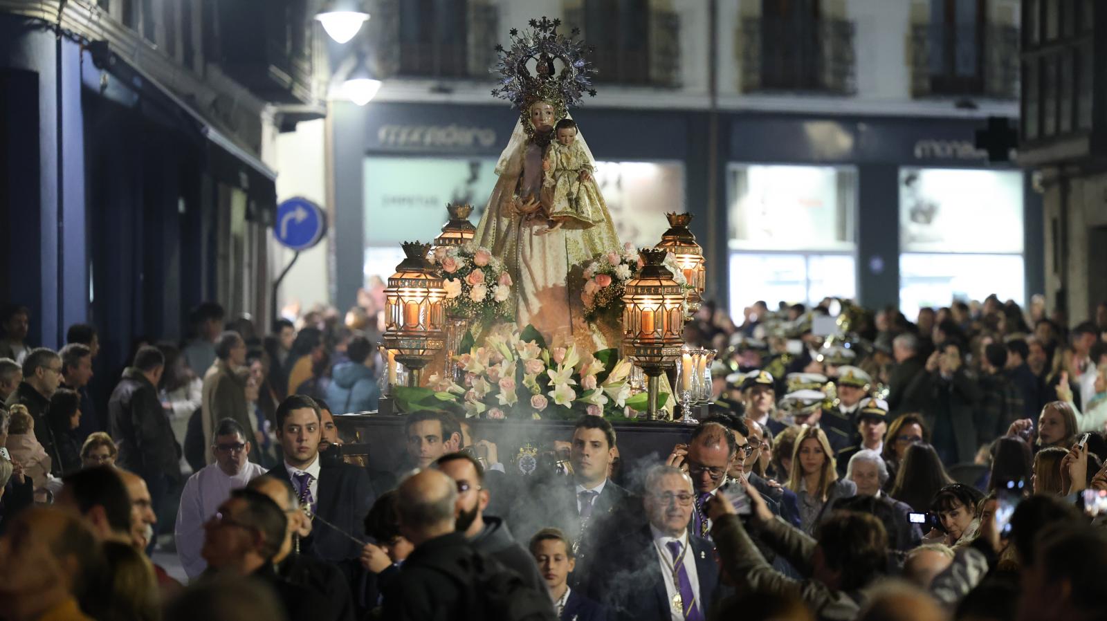 La reapertura de la Iglesia de El Rosarillo, en imágenes