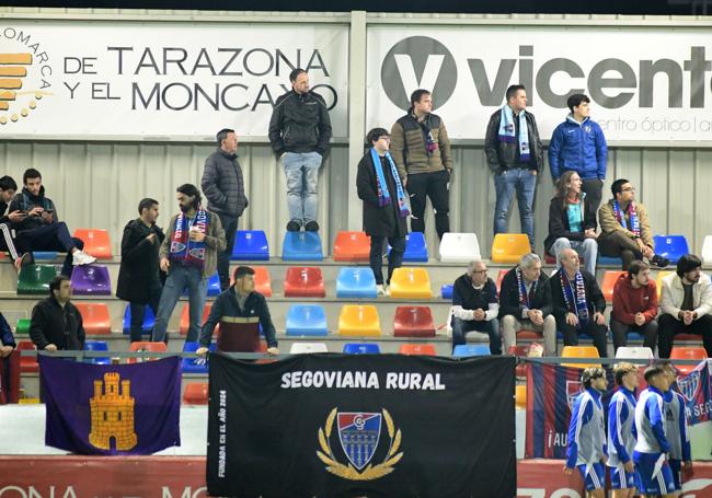 Afición de la Segoviana en Tarazona.