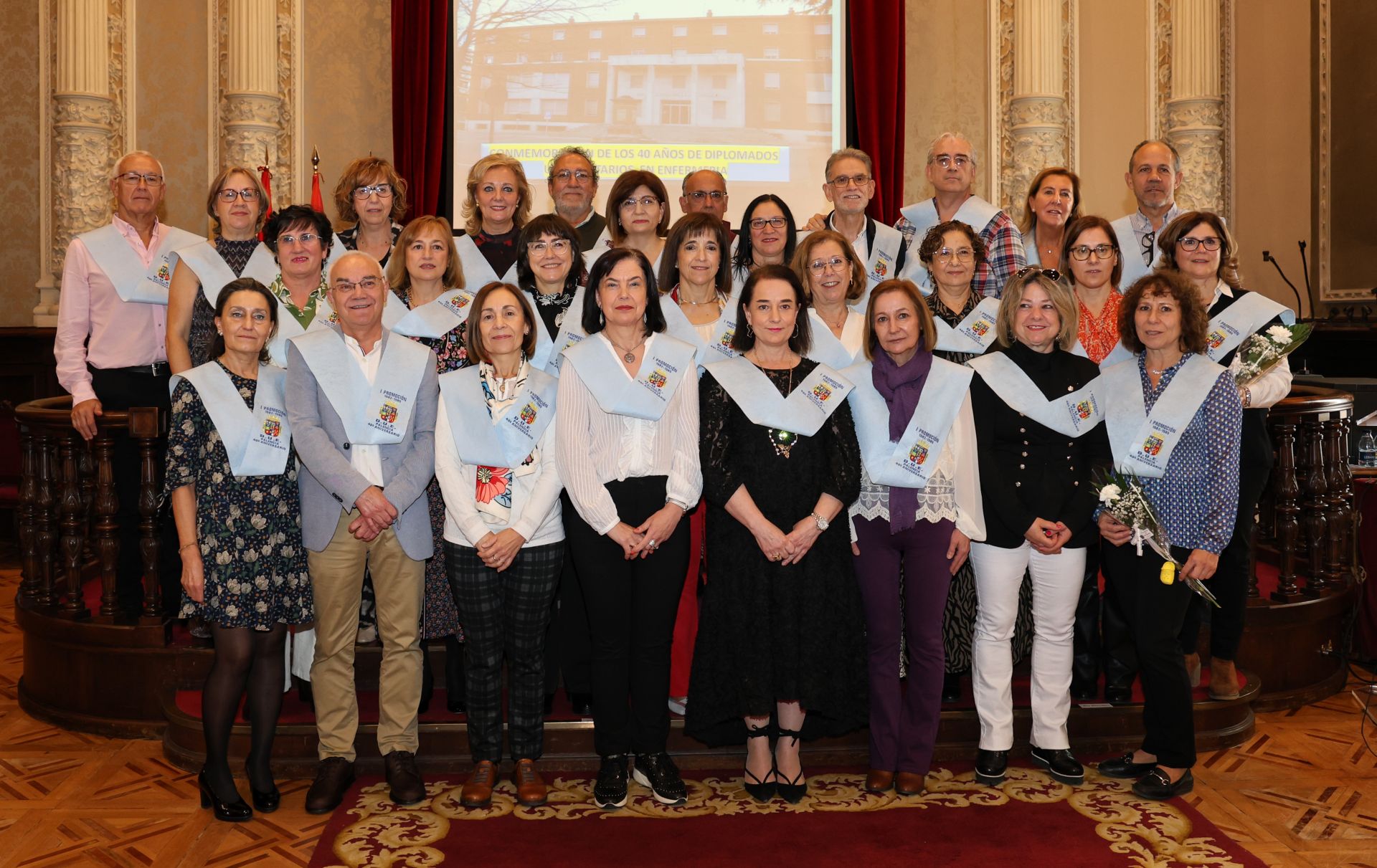 Cuarenta años de la primera promoción de diplomados en Enfermería en Palencia