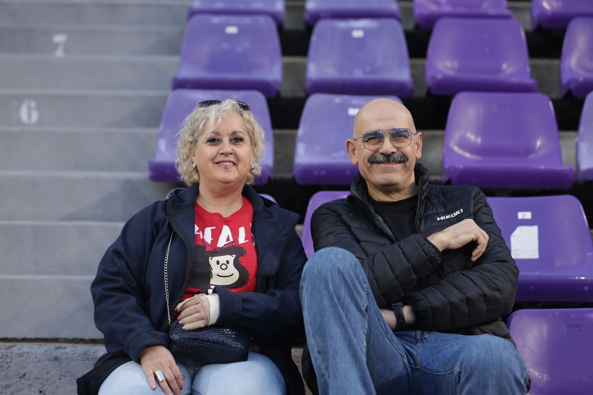 Búscate en la grada del estadio José Zorrilla (1/4)