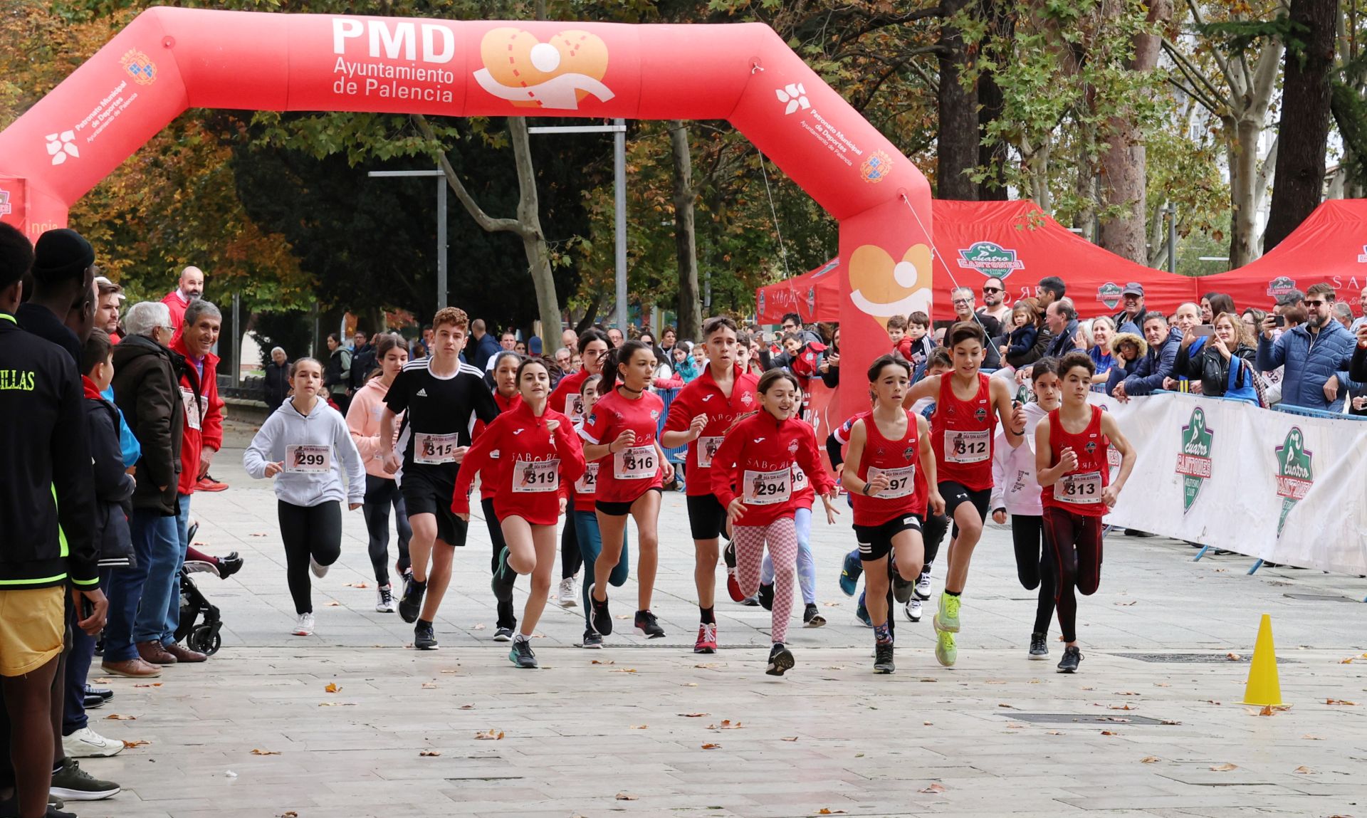 Así ha sido la carrera del día sin alcohol en Palencia