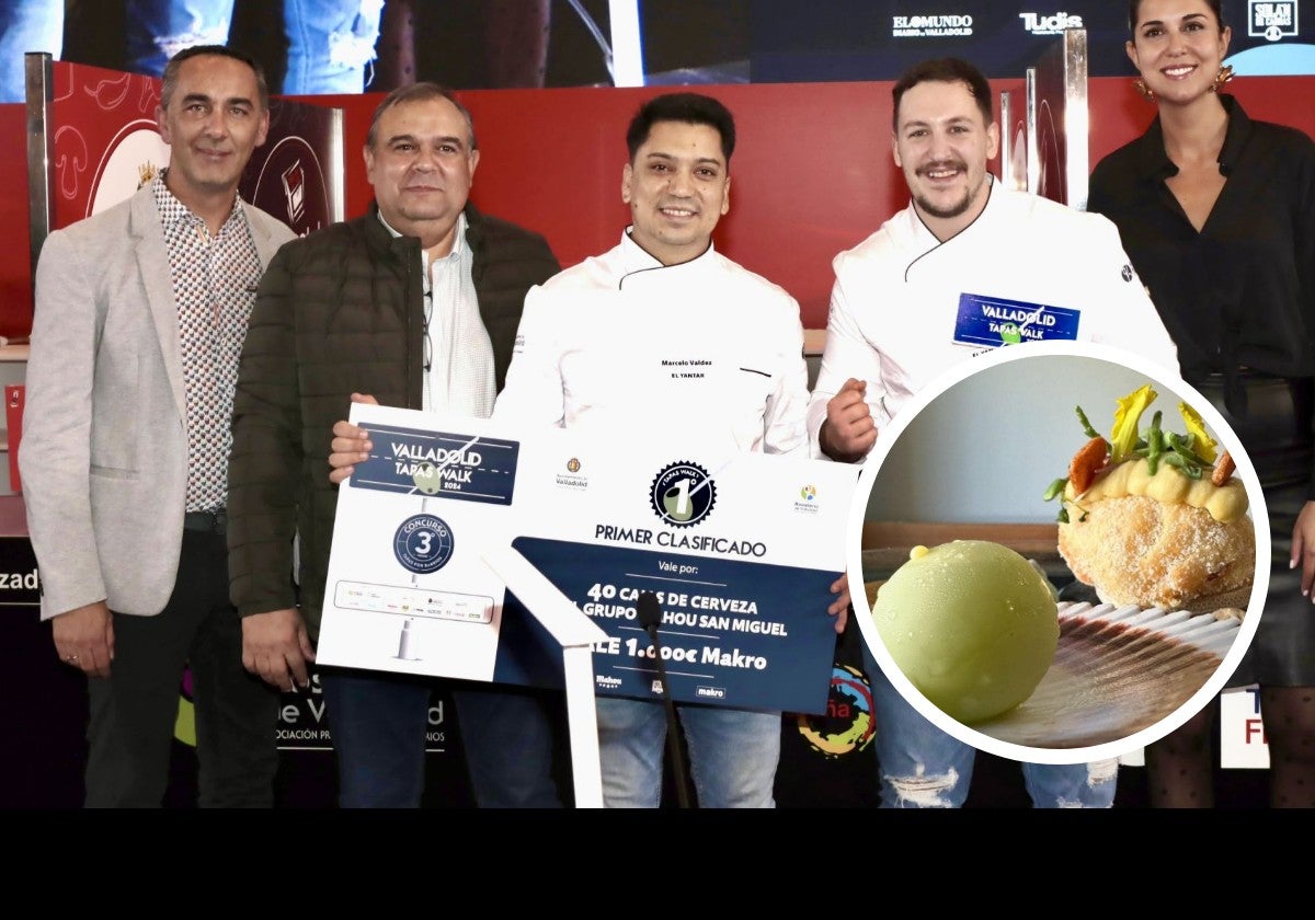 La tapa ganadora del último concurso de Valladolid tiene sabor a mar