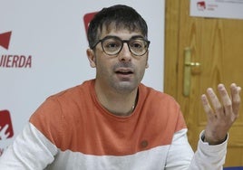 Rodrigo San Martín, portavoz de IU-Palencia.