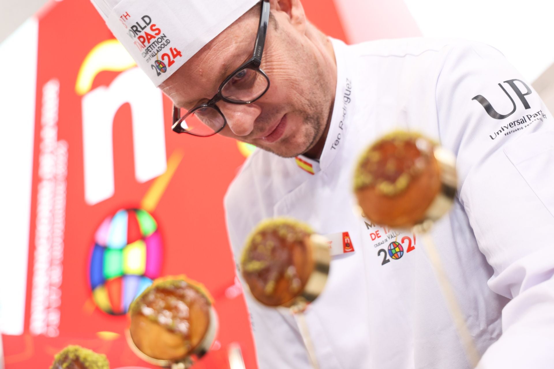 Teo Rodríguez frente al Pucela Roll, tapa española del Trasto.