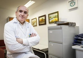 El jefe de Endocrinología y Nutrición del Hospital General de Segovia, Fernando Gómez Peralta.