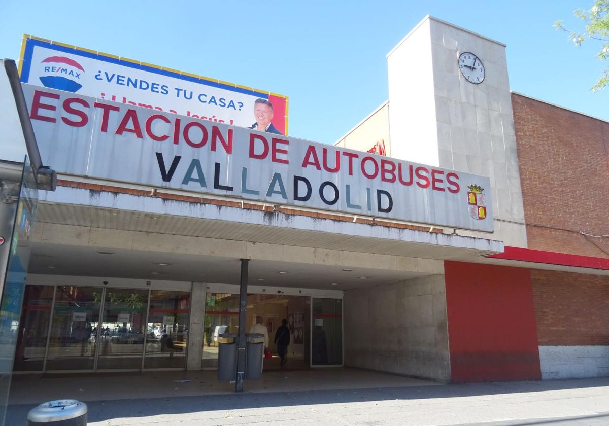 Imagen de archivo de la estación de autobuses de Valladolid.