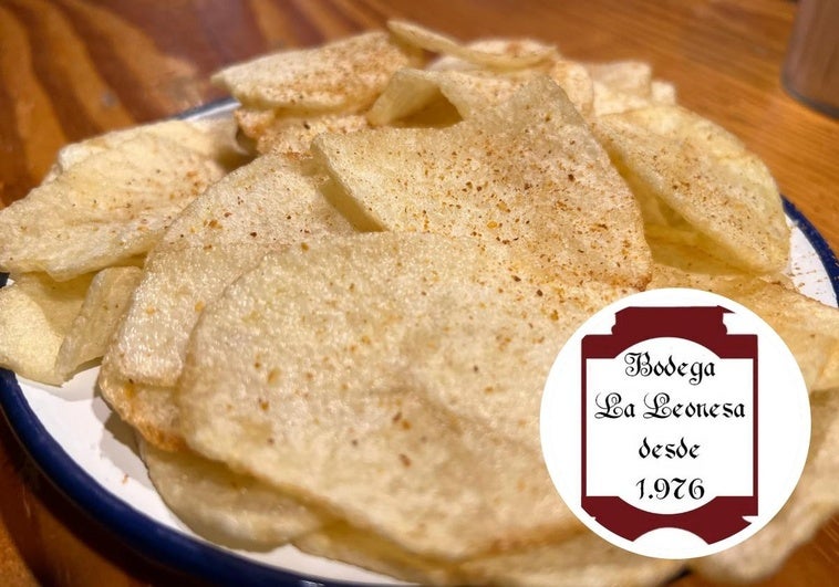 Unas patatas leonesas en un bar abierto desde 1976