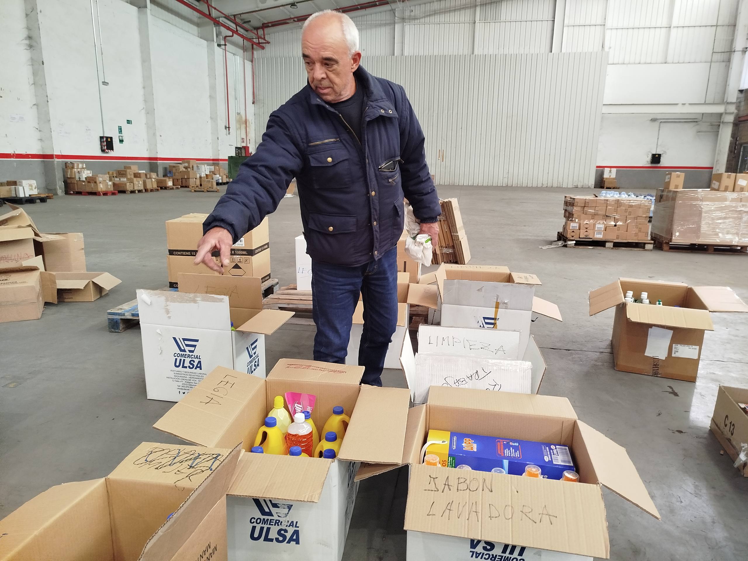 Las donaciones de Valladolid a los afectados por la DANA, en imágenes