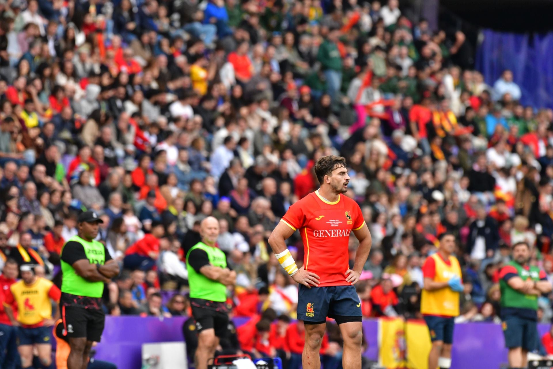 Las imágenes del España-Fiyi en el estadio José Zorrilla