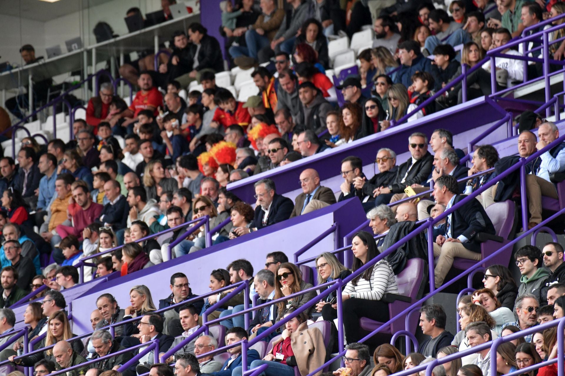 Las imágenes del España-Fiyi en el estadio José Zorrilla