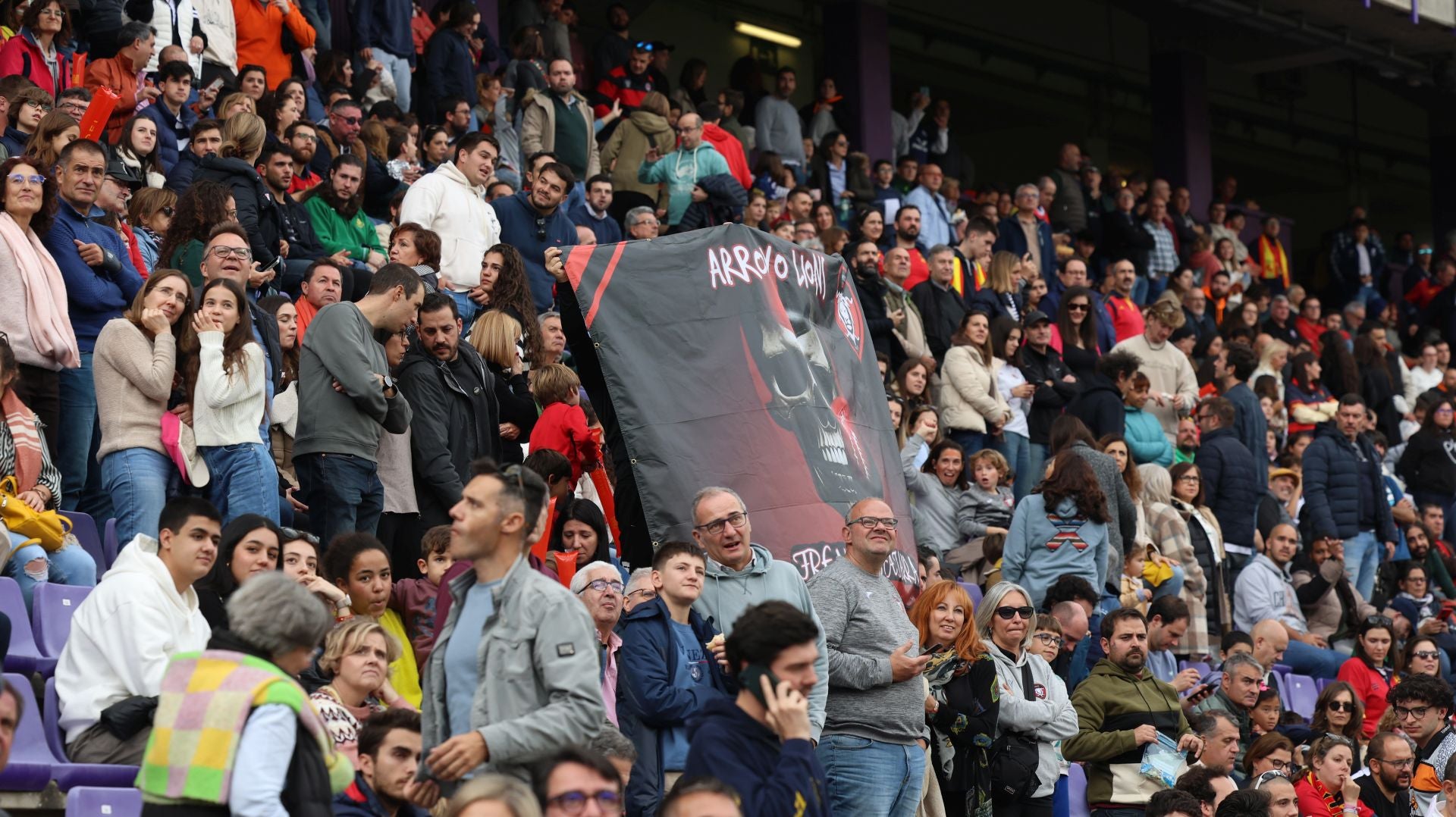 Las imágenes del España-Fiyi en el estadio José Zorrilla