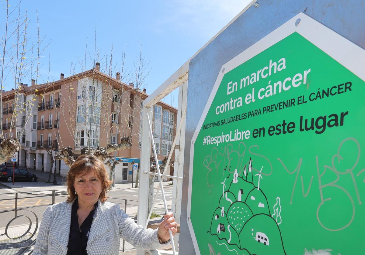 Rosa Andrés, en la pasarela Isla Dos Aguas, otro espacio sin humo.