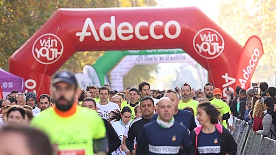 La VIII Carrera de Empresas Adecco bate su récord de participantes