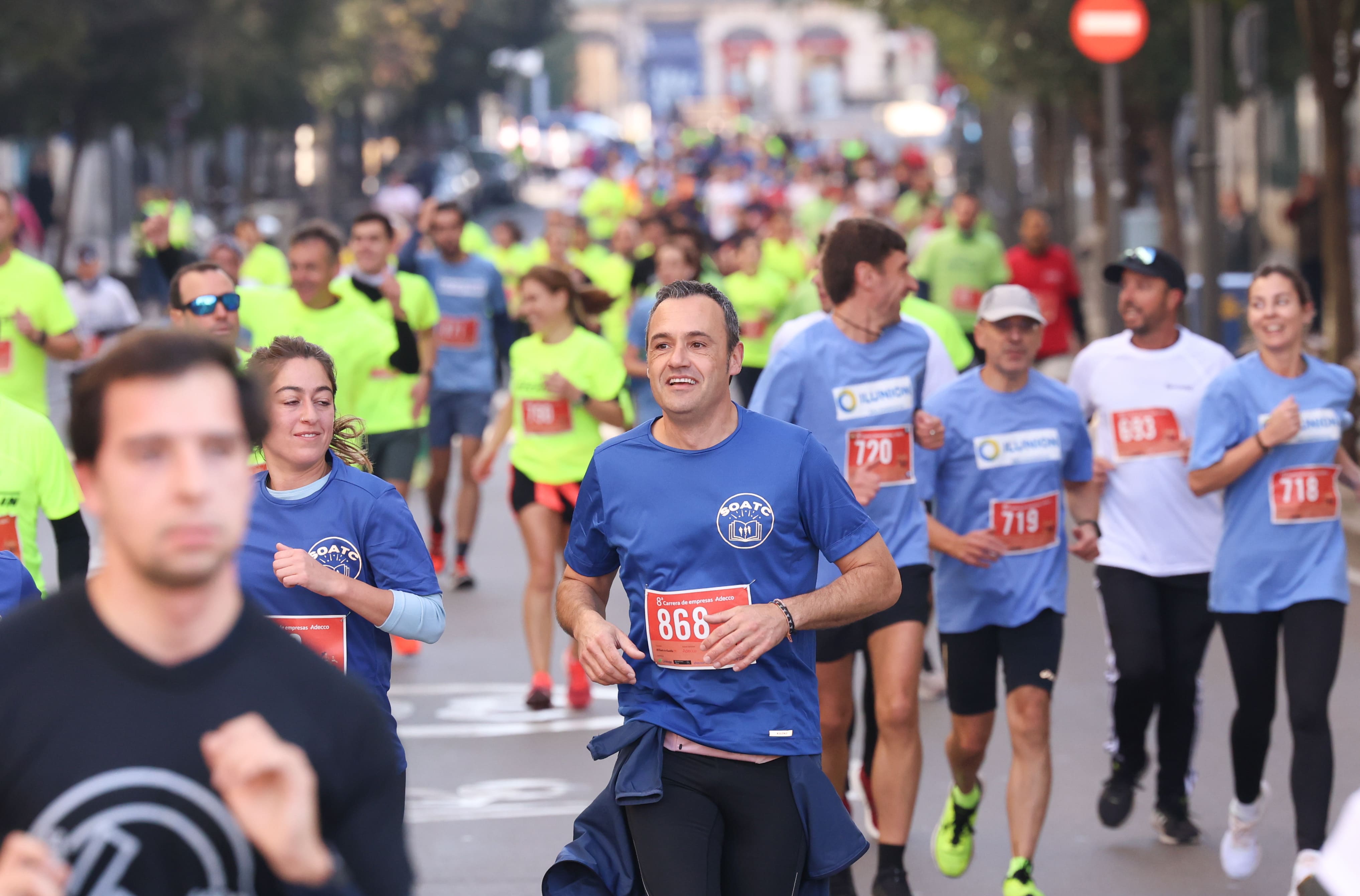 La VIII Carrera de Empresas Adecco, en imágenes