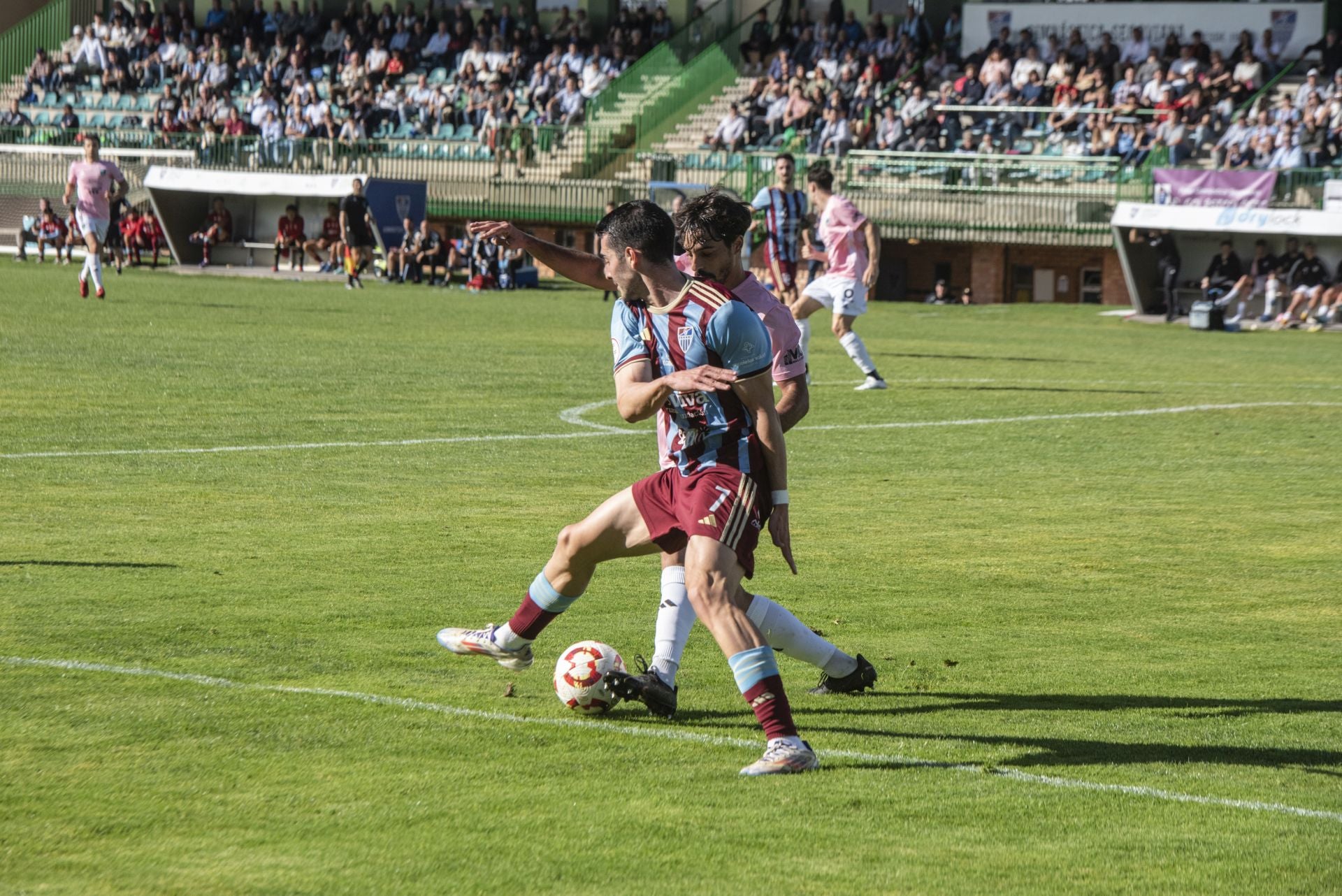 Fotos del partido entre la Segoviana y el Sestao