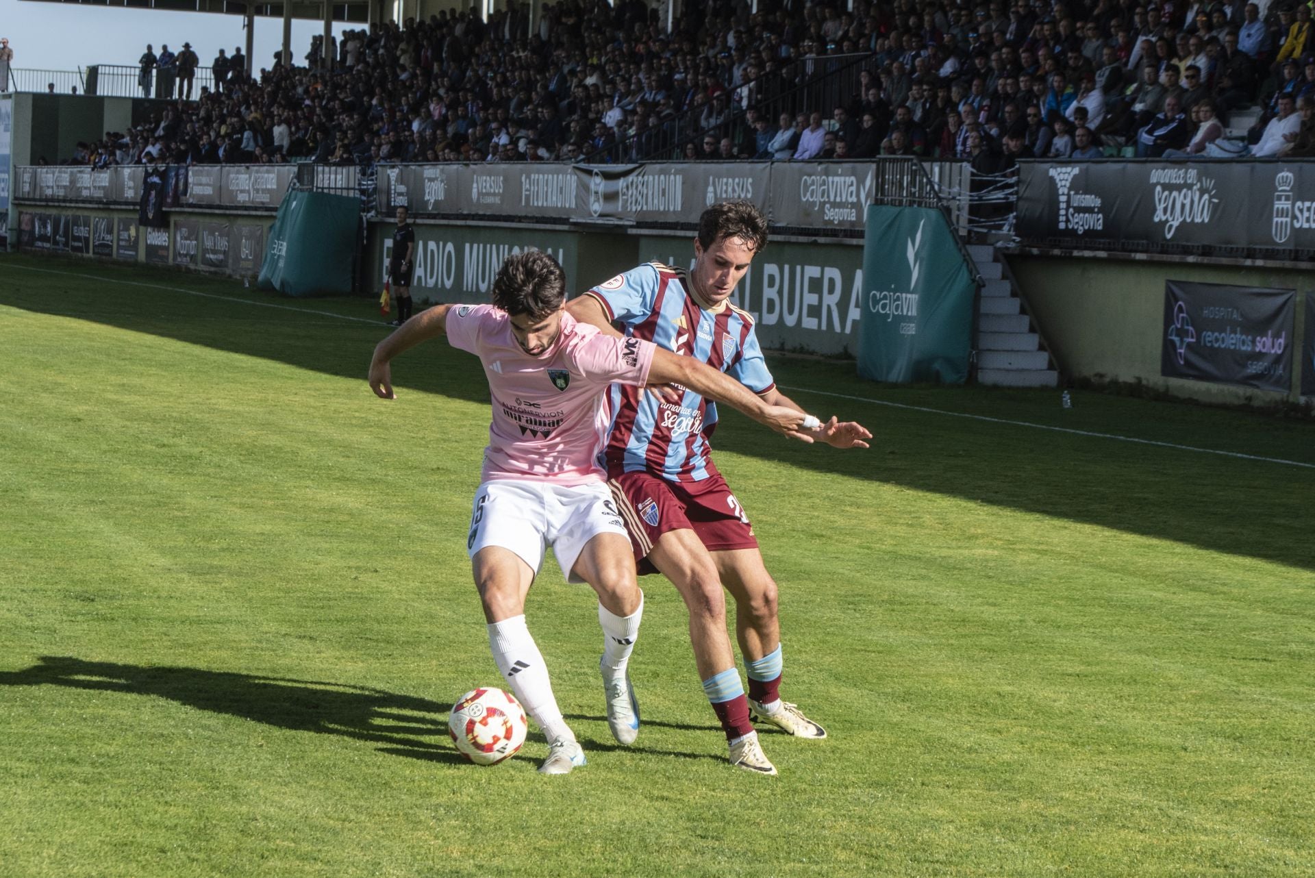 Fotos del partido entre la Segoviana y el Sestao