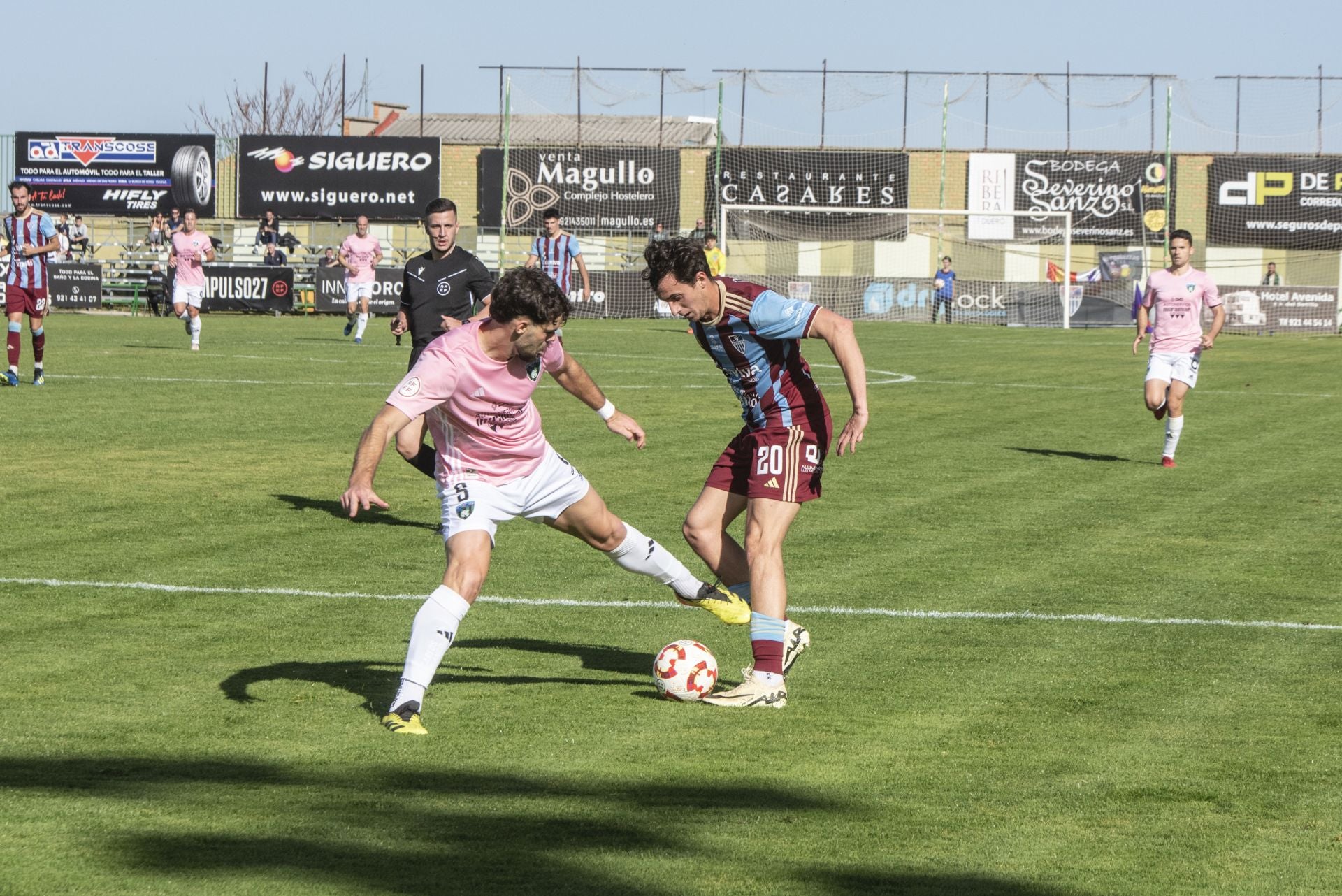 Fotos del partido entre la Segoviana y el Sestao