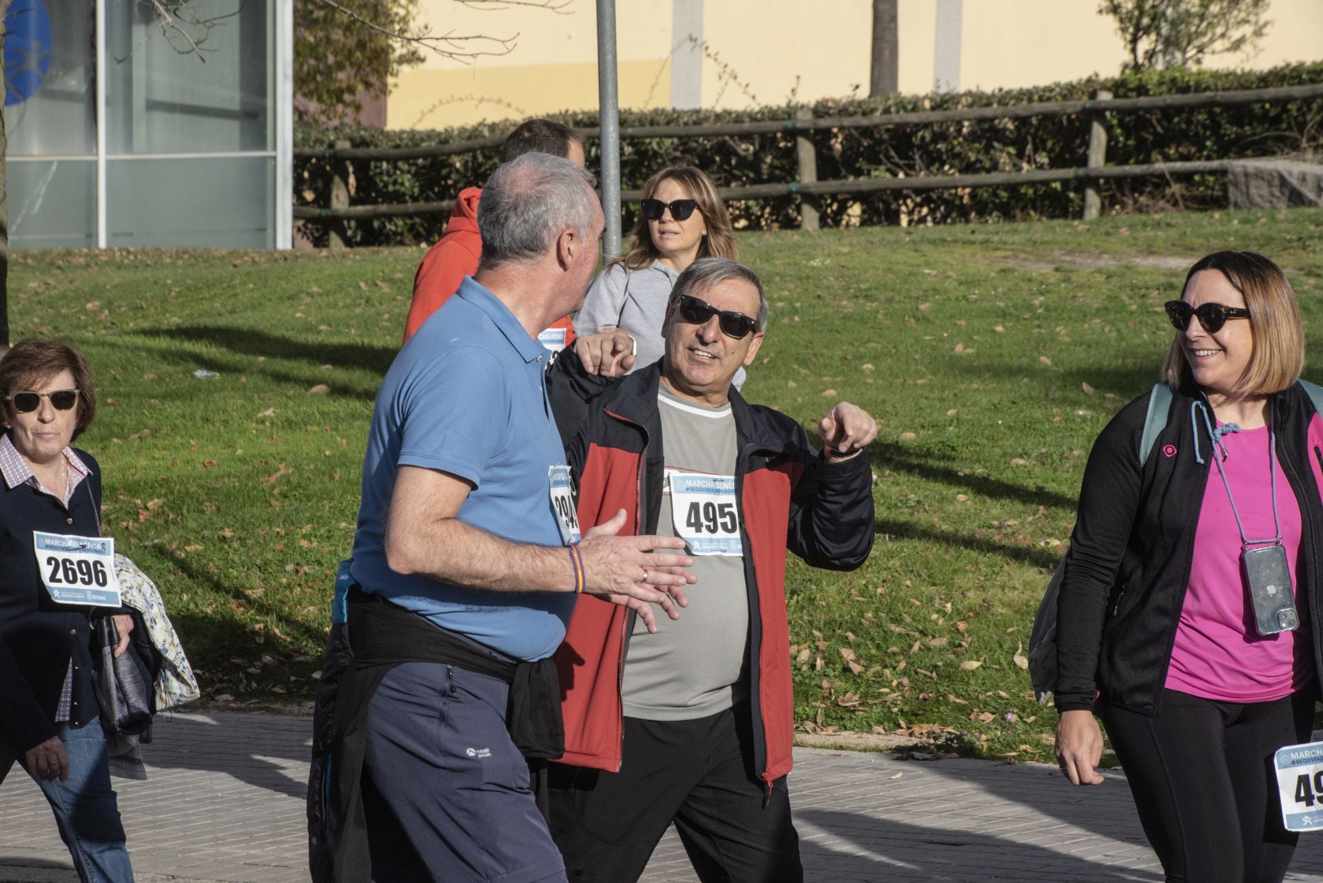 La Marcha Benéfica en imágenes