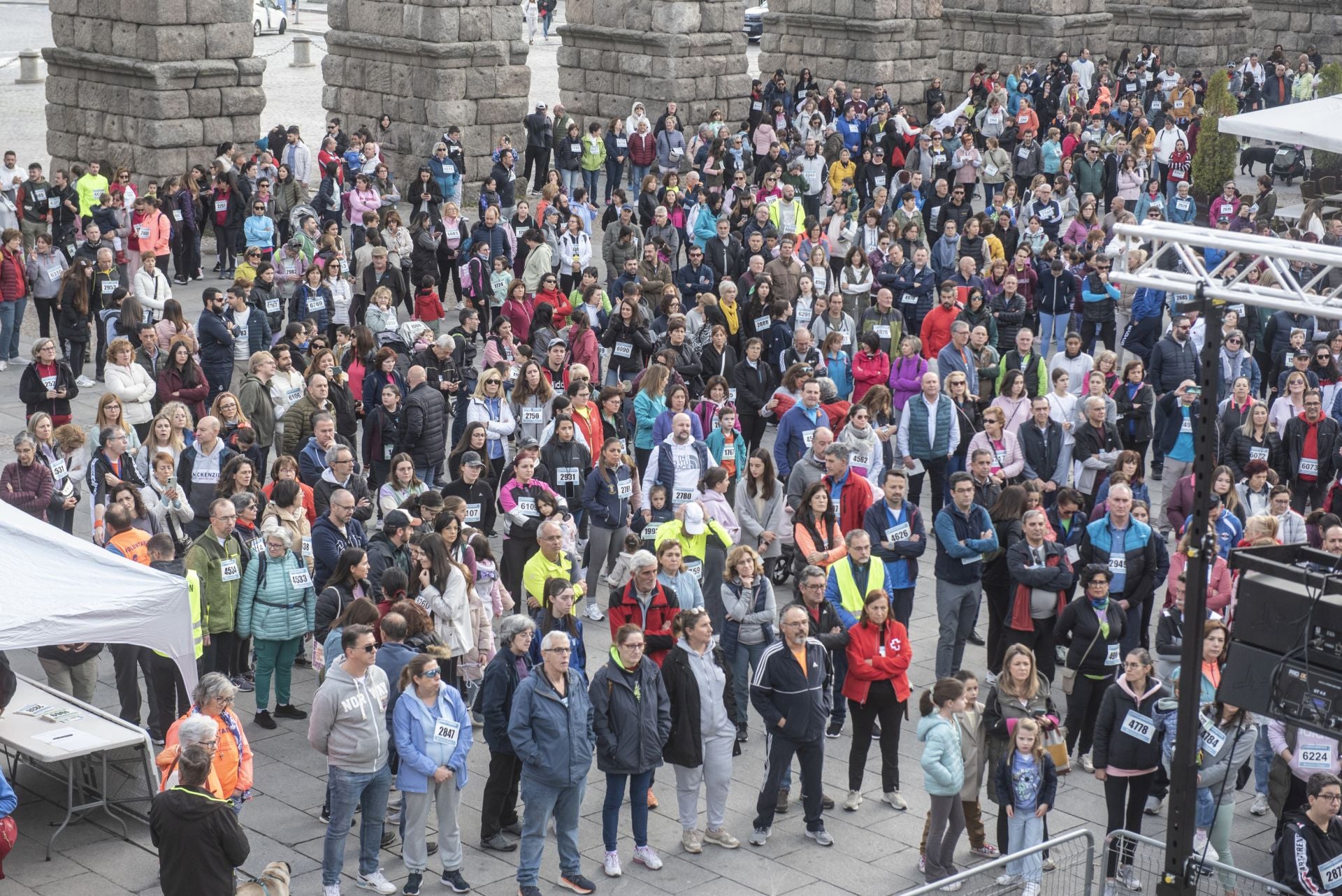 La Marcha Benéfica en imágenes