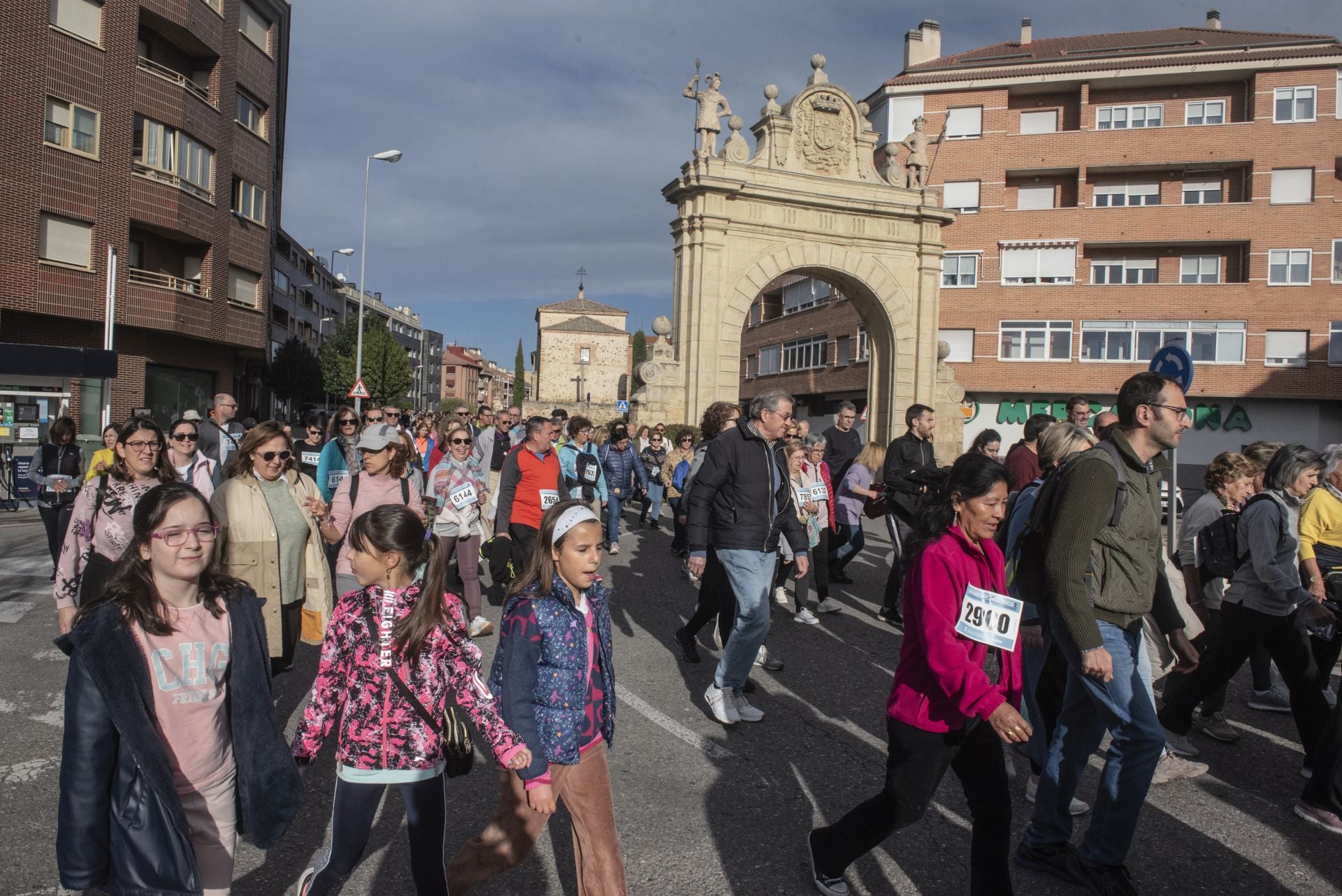 La Marcha Benéfica en imágenes