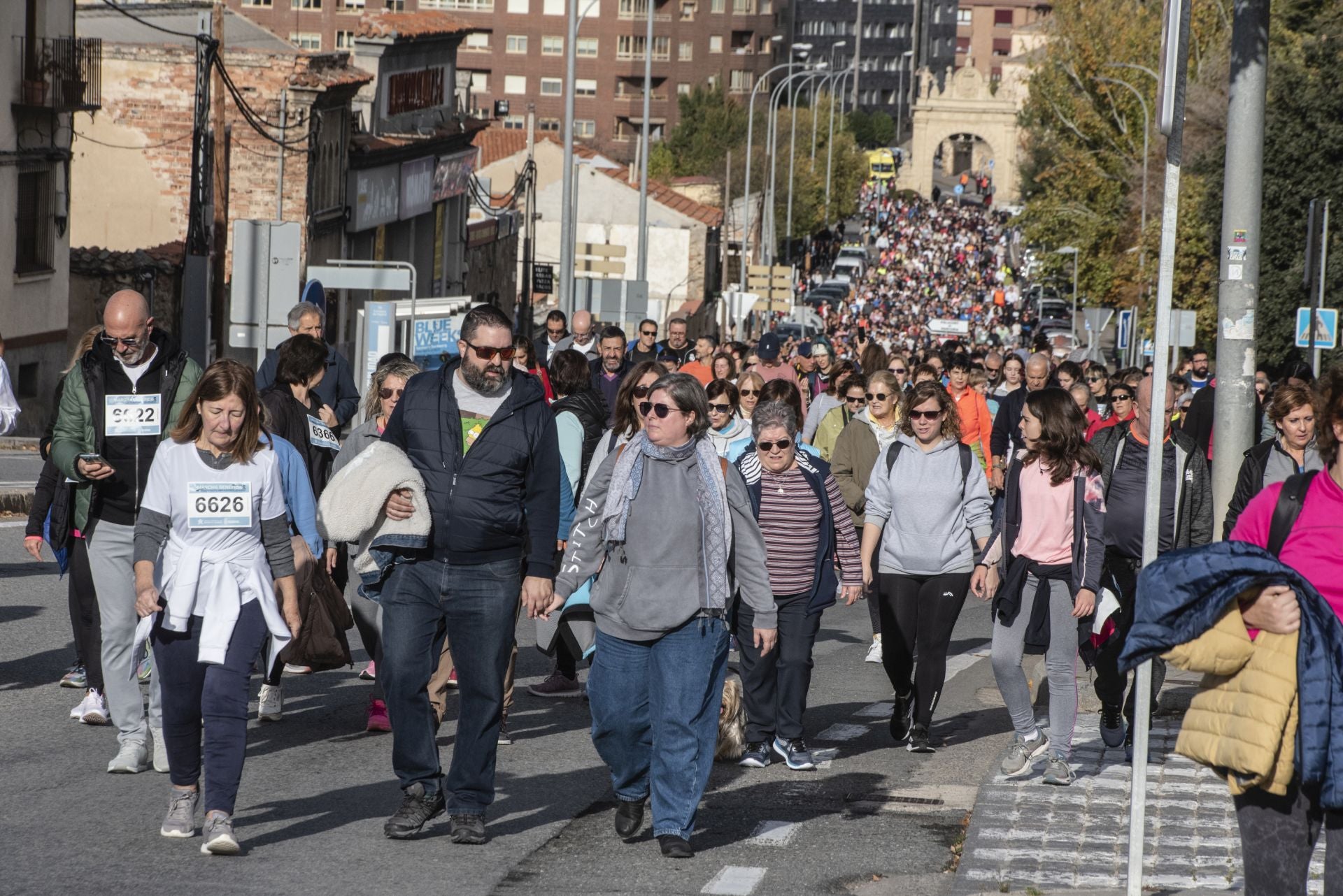 La Marcha Benéfica en imágenes