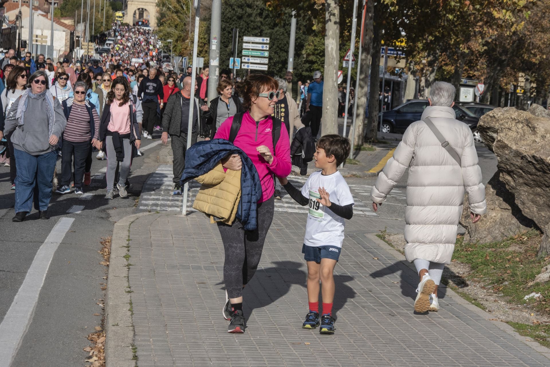 La Marcha Benéfica en imágenes