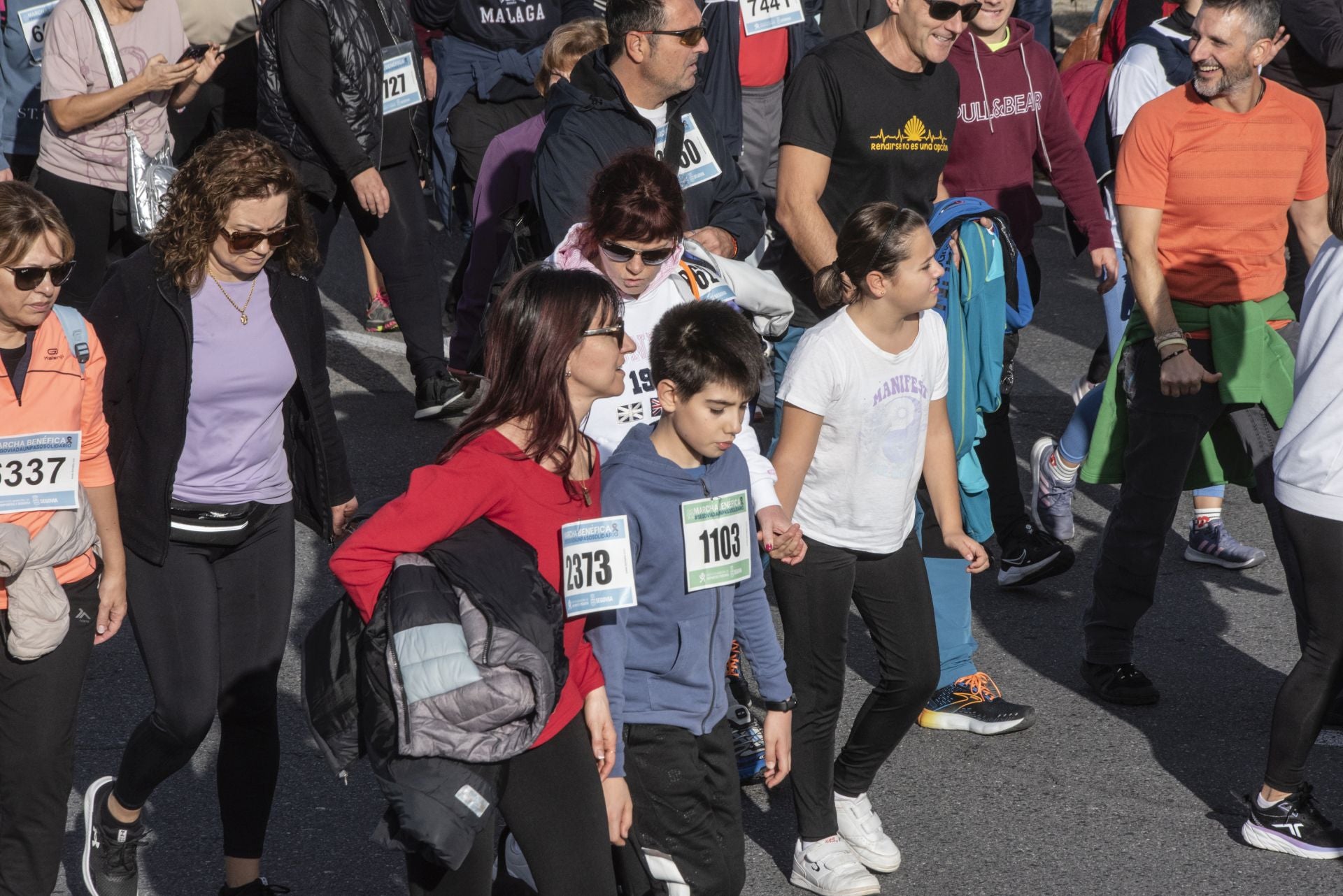 La Marcha Benéfica en imágenes