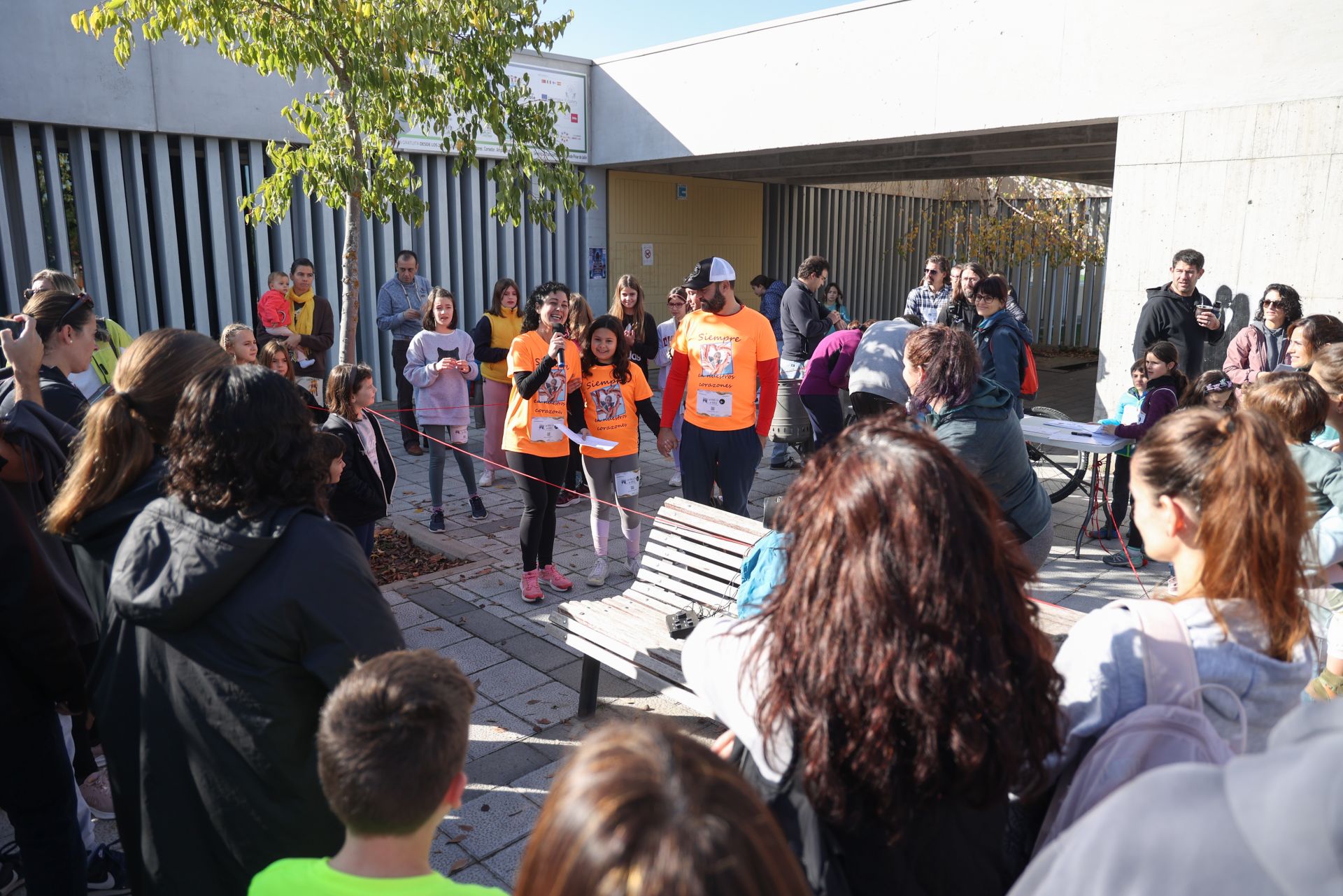 Marcha para recaudar fondos contra la leucemia en Valladolid