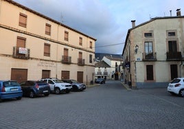 Calles de Prádena, un día de diario.