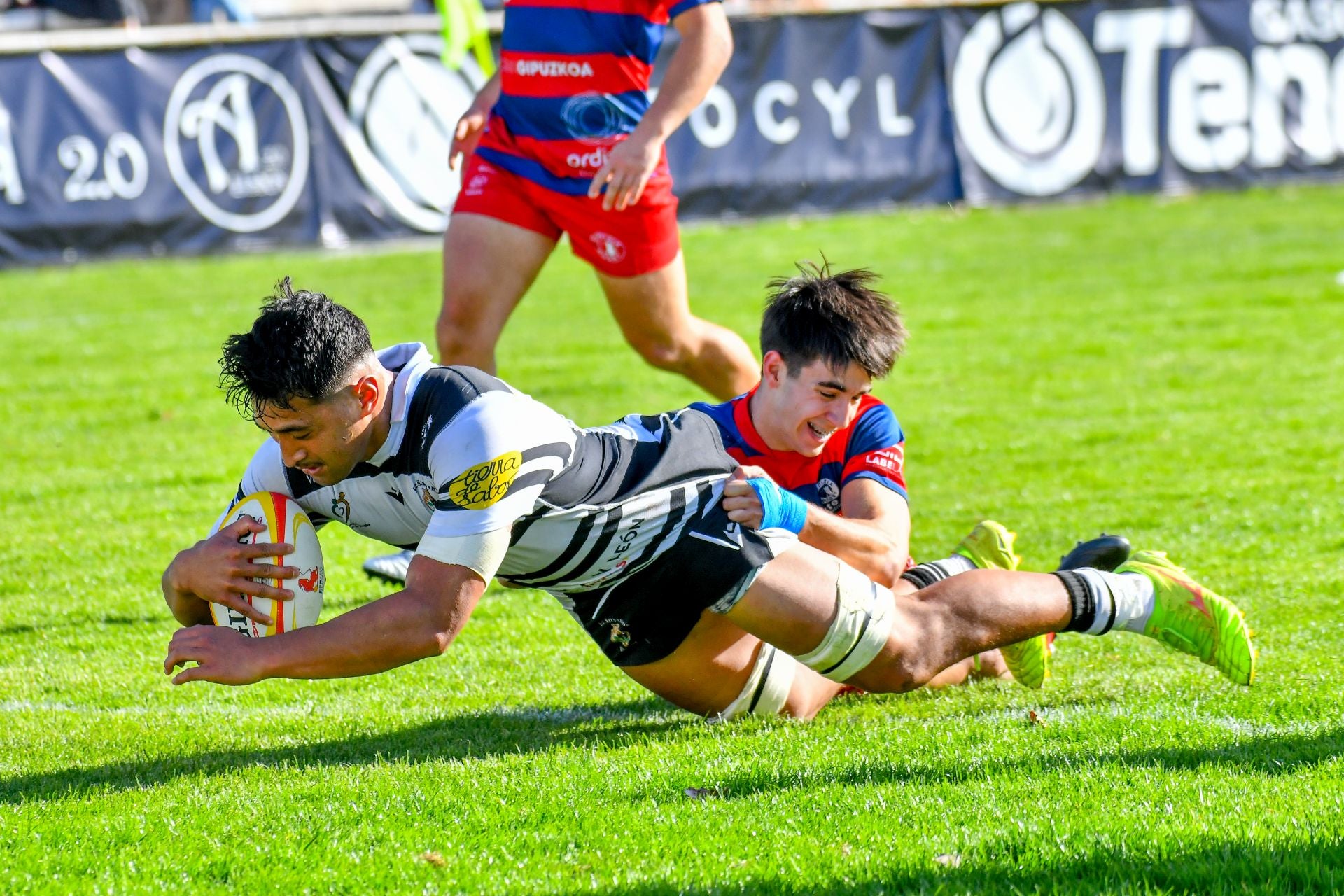 Copa del Rey. El Salvador 47-7 Ampo Ordizia