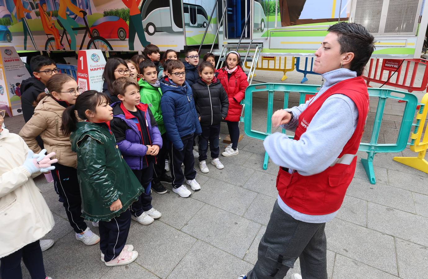 Seguridad vial para los escolares de Palencia