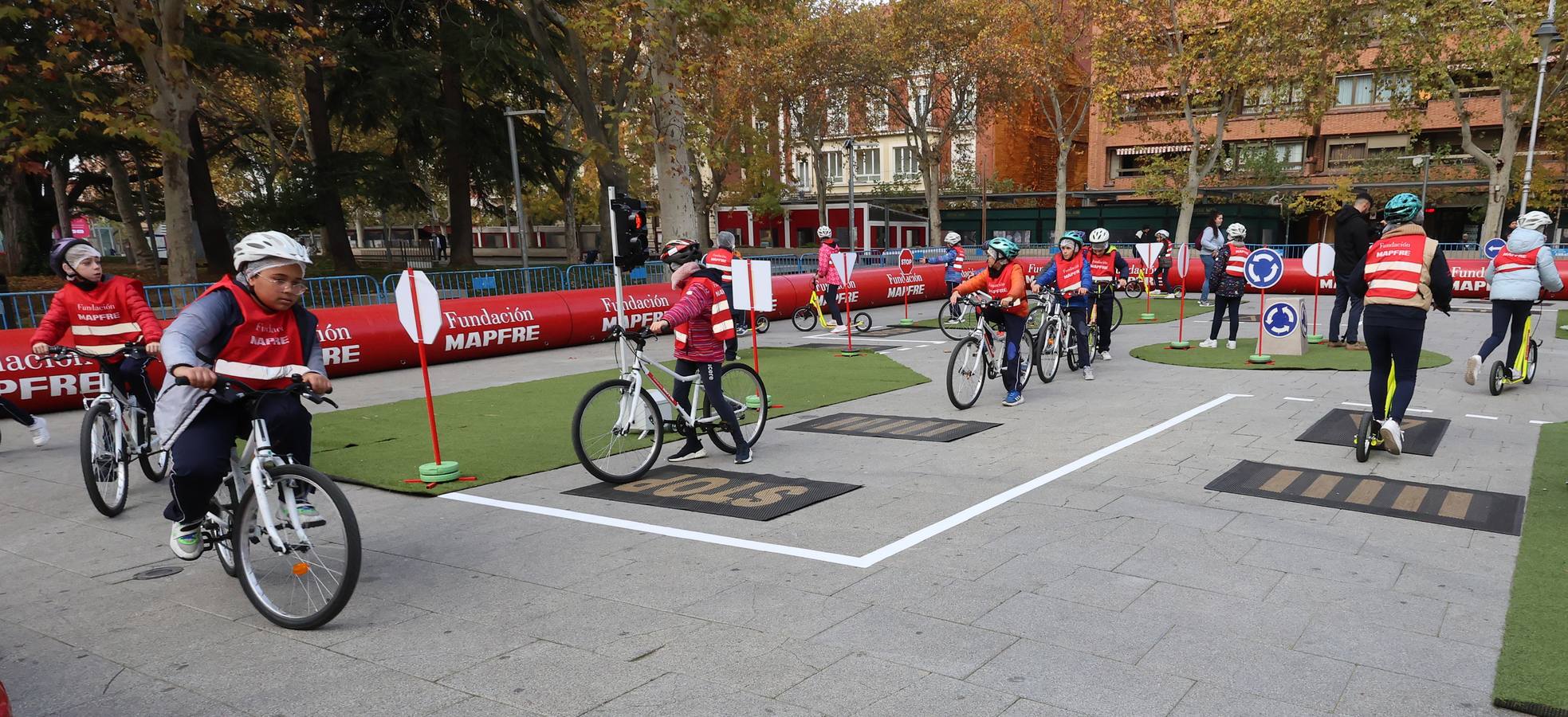 Seguridad vial para los escolares de Palencia