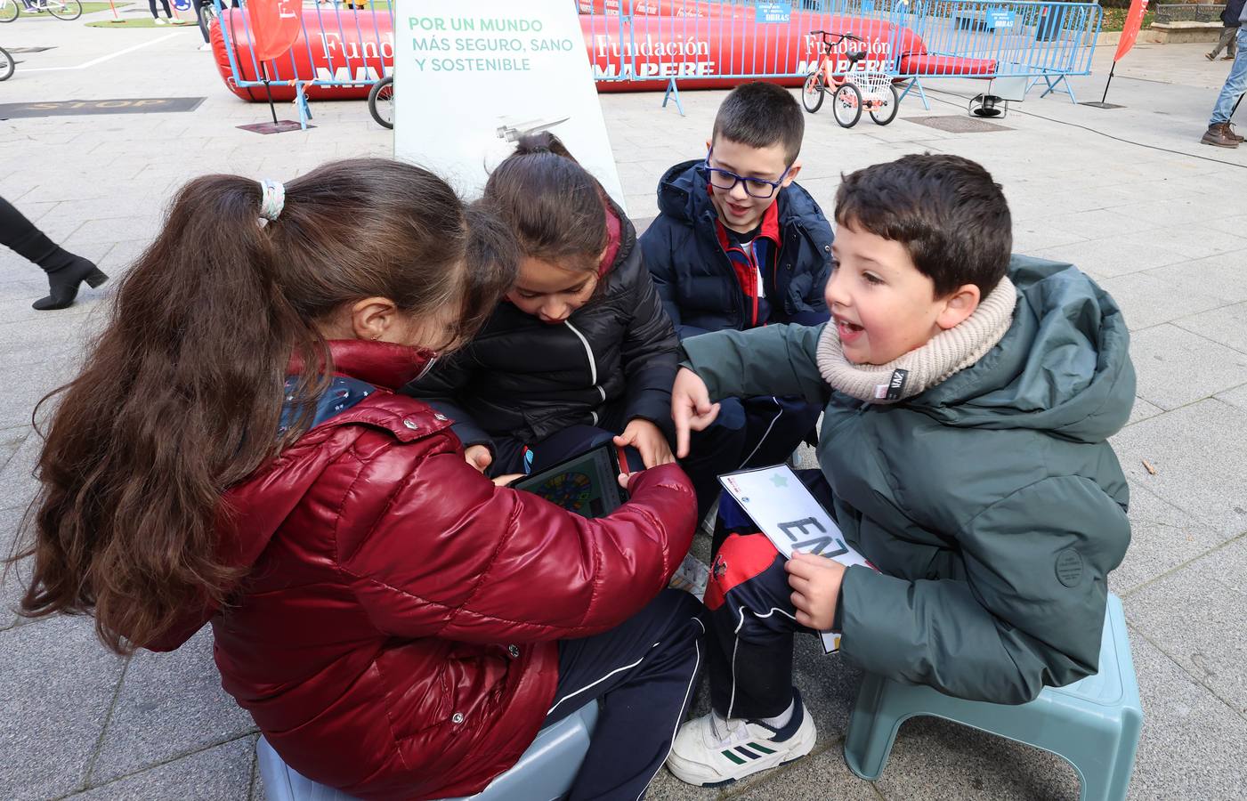 Seguridad vial para los escolares de Palencia