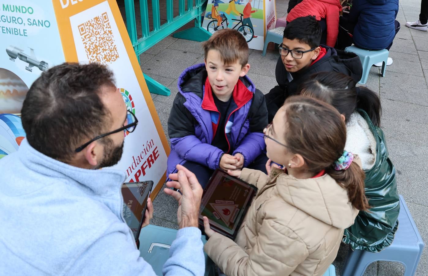 Seguridad vial para los escolares de Palencia