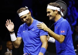 La emotiva carta de Roger Federer a Rafa Nadal antes de la retirada del balear