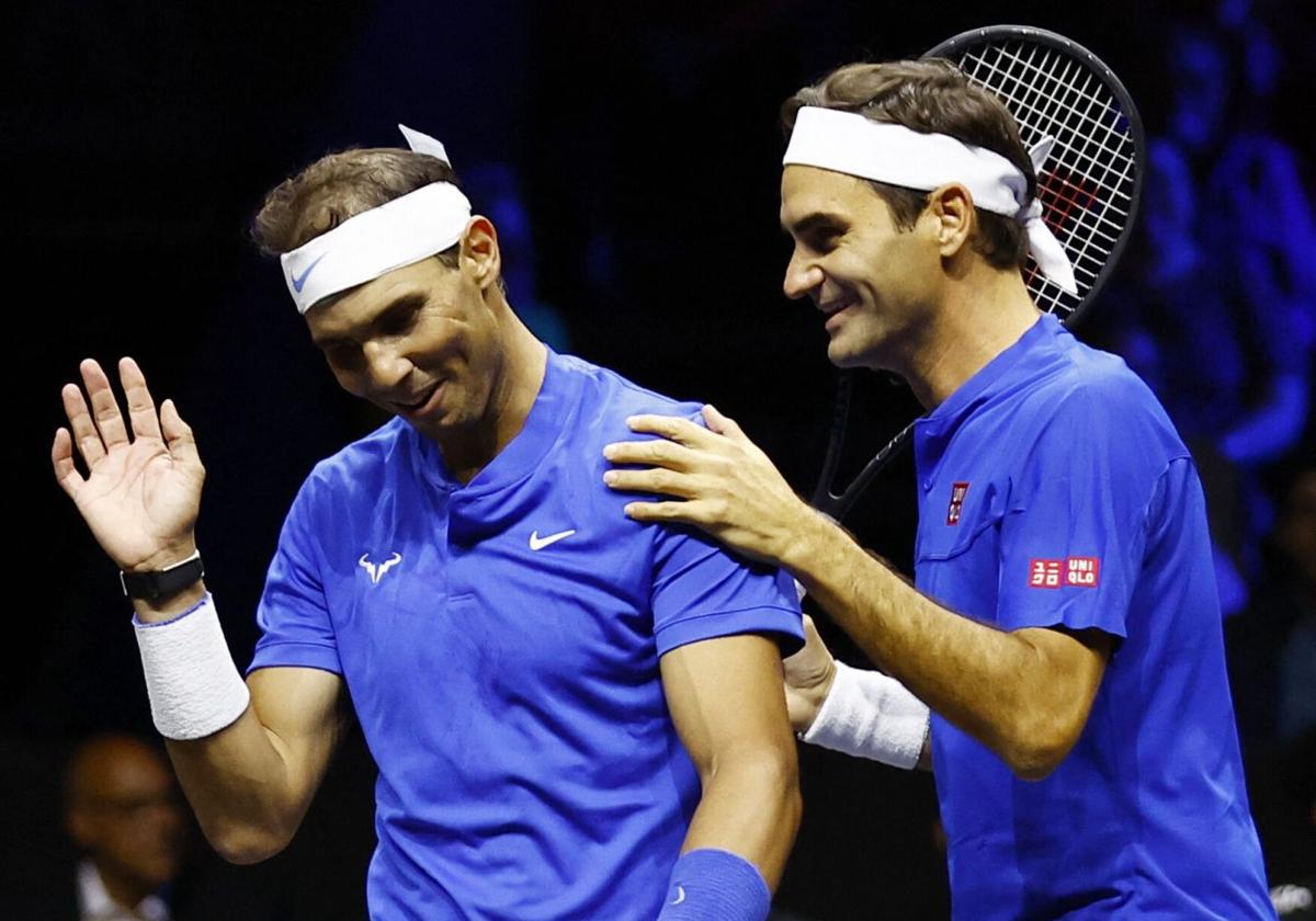 La emotiva carta de Roger Federer a Rafa Nadal antes de la retirada del balear