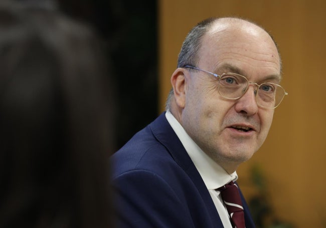 José Miguel Sáez Carnicer, director general de Centros de Infraestructuras de la Consejería de Educación