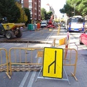 Un rodaje corta el puente de Poniente y desvía todo el tráfico a una calle en obras